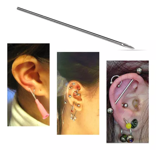 AGUJA PIERCING X12