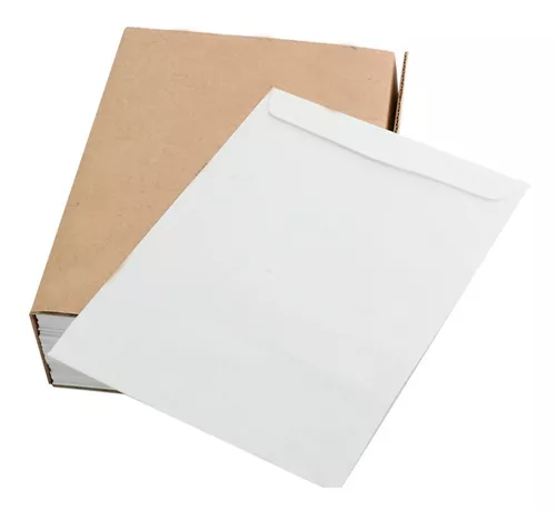 SOBRE BLANCO OFICIO X 100