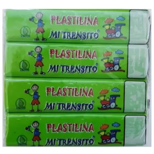 PLASTILINA BARRA VERDE X12