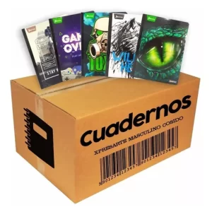 CUADERNO CON CUADROS 100H STD