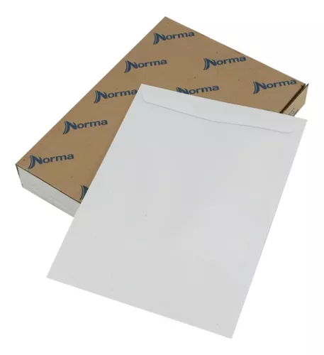 SOBRE BLANCO 1/2 CARTA X 100