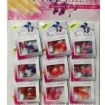 UÑAS POSTIZAS DECORADAS X12