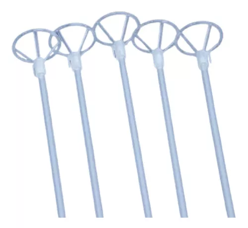 GLOBO PEQUEÑO CON PALO*6