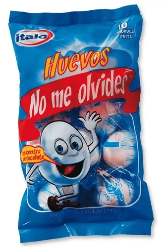 DULCE GOMA DE HUEVOS X10