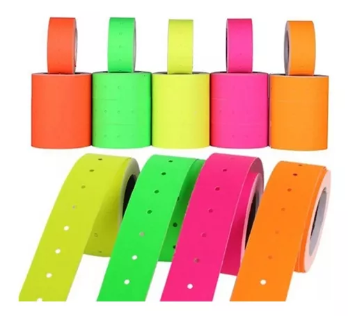 ROLLO TIQUETEADORA COLORES