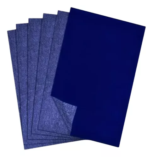PAPEL CARBON CARTA X100 AZUL