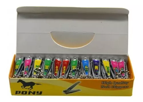 CORTAUÑAS GRANDE DECORADO X12