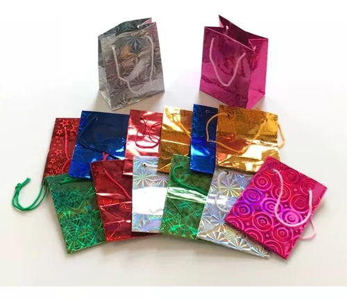 BOLSA HOLOGRAMADA #1 MINI X12 /14X11