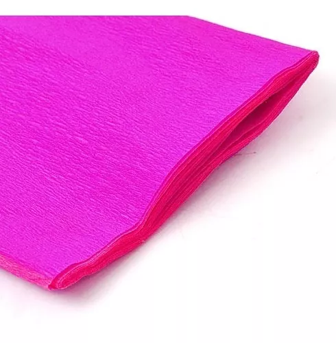 PAPEL CREPE FUCSIA * 10