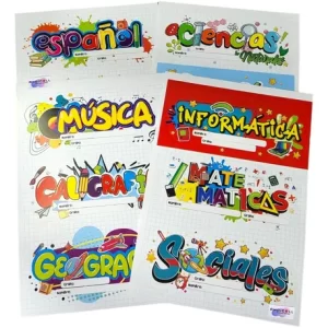 ROTULO PARA MARCAR CUADERNO