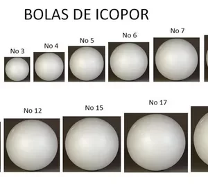 BOLA ICOPOR N° 1/2/3/4/5/6/7/8/10/12/15/17/20