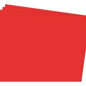 CARTULINA 1/2 IRIS ARTE  ROJA X10 UNIDADES