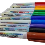 MARCADOR DISPLEY BORRABLE DELGADO X12 COLORES