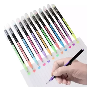 PLUMAS DE COLORES X12