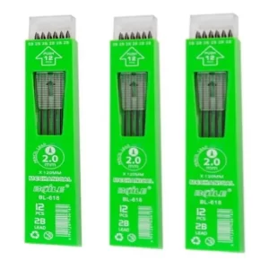 MINA 2.0 MM NEGRA  X 12