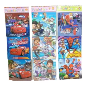 ROMPECABEZAS CARTON 1/8 PERSONAJES