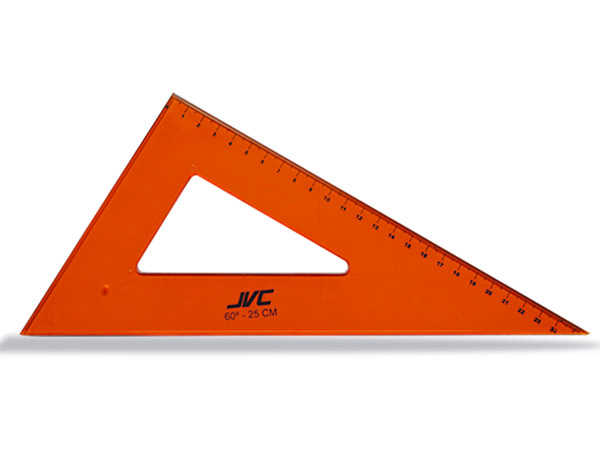 ESCUADRA  25 X 60 AMARILLA *2