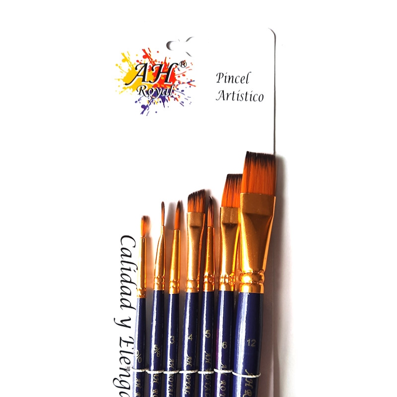 PINCEL ESTUCHE 1 AL 12 MADERA