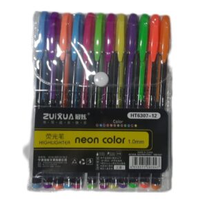 ESFEROS PASTELES Y FLUORESCENTES X12 STD