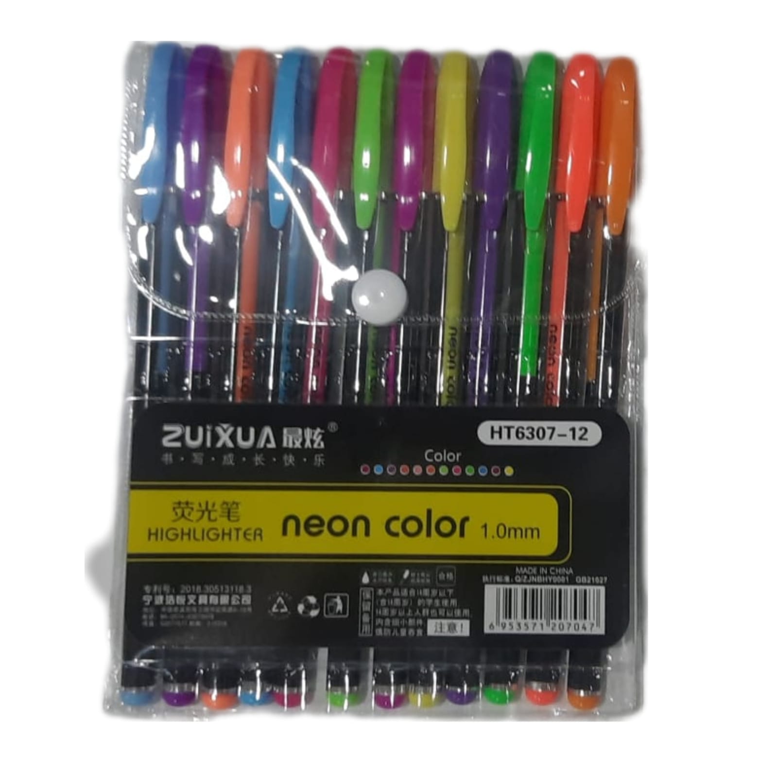 ESFEROS PASTELES Y FLUORESCENTES X12 STD