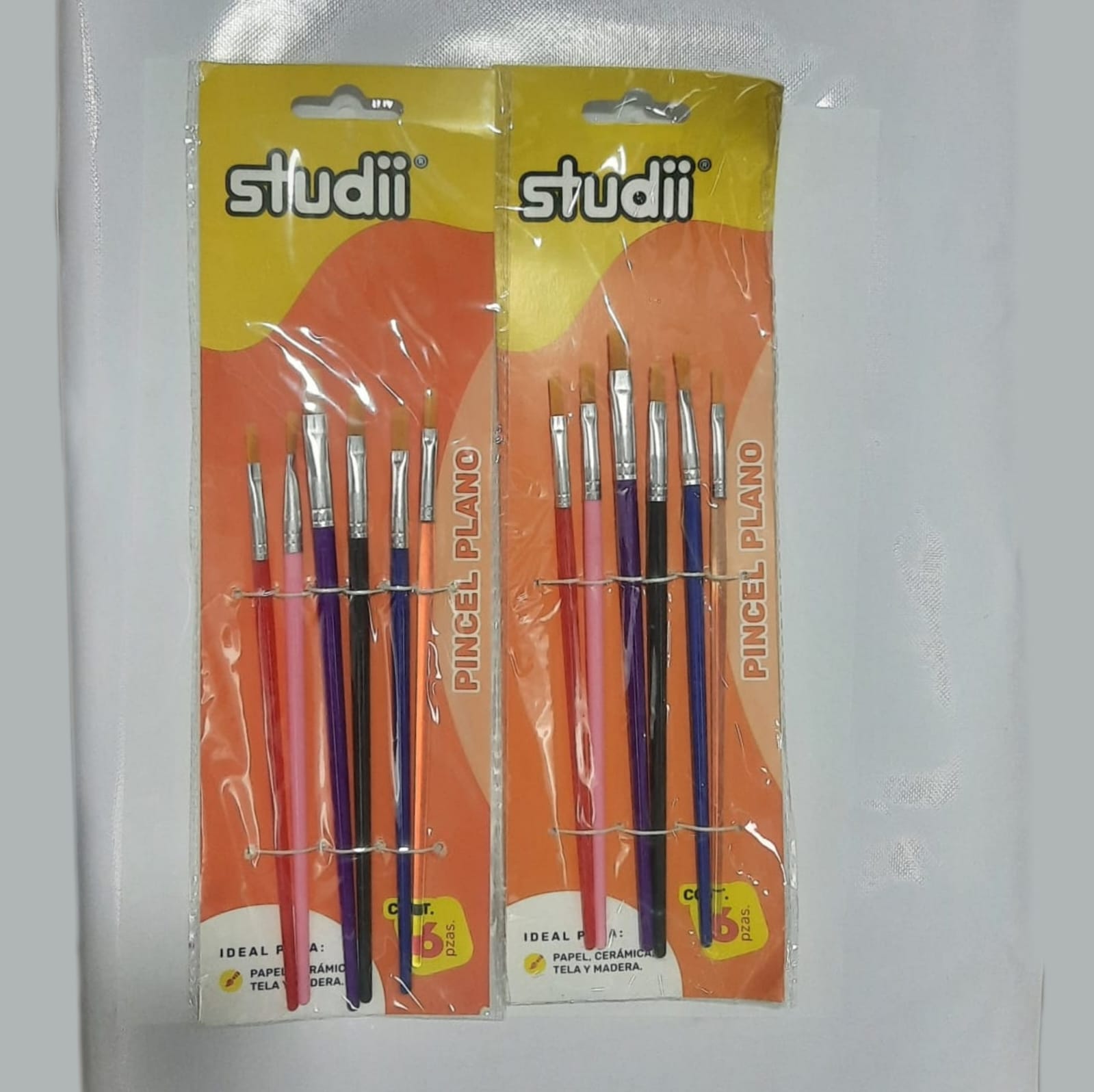 PINCEL PELO FINO X12