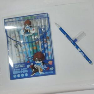 ESFERO NEGRO BORRABLE DE PERSONAJES X12