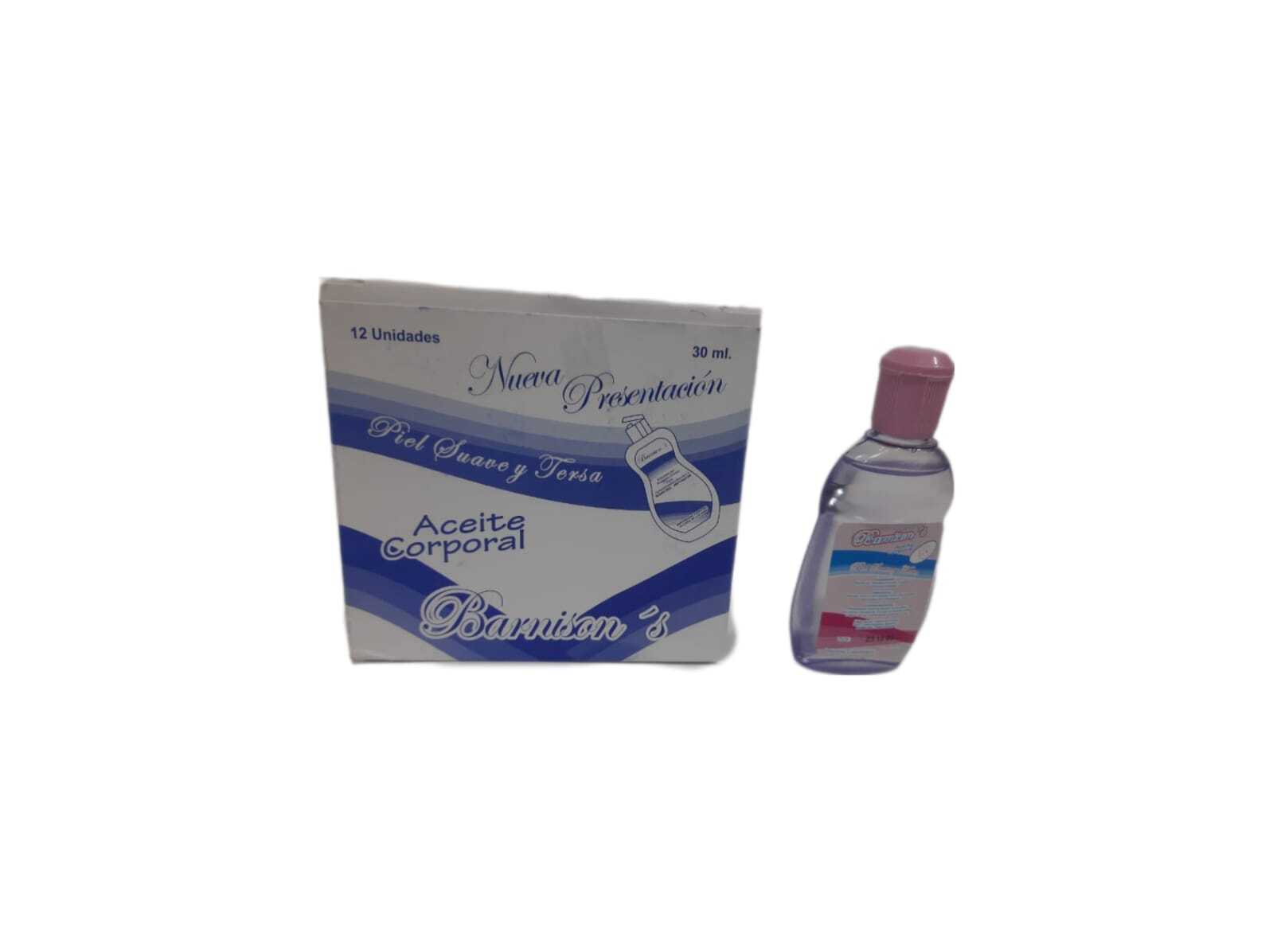 ACEITE ECONOMICO TIPO JONSONS DE 30ML X12