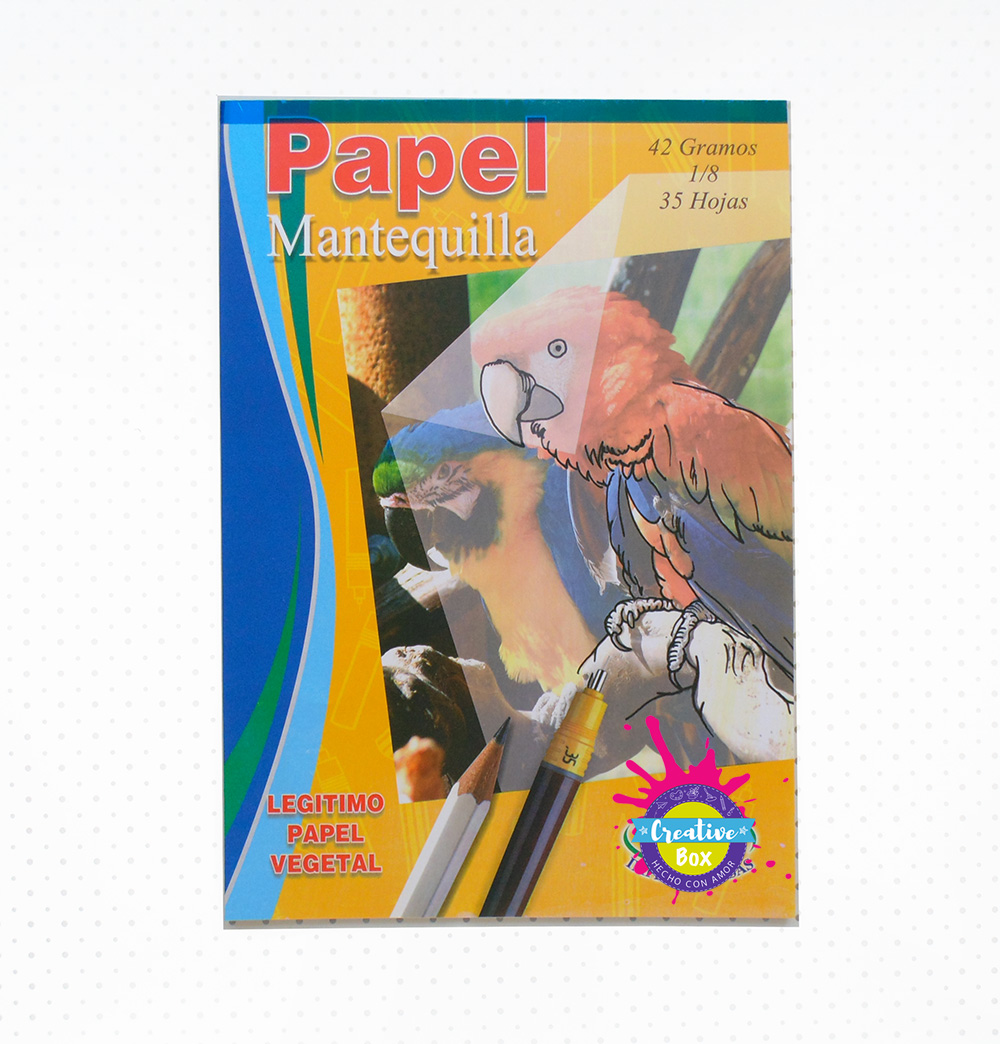 BLOCK MANTEQUILLA 1/8 X 35 HOJAS