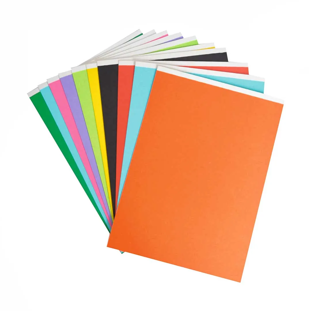 CARTON PAJA COLORES 1/8 X 10