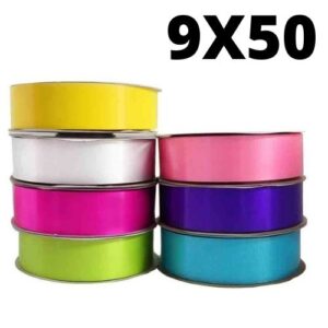 CINTA DE PAPEL  9/50 3CM COLOR