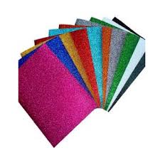 FOAMY 4 CARTAS ESCARCHADO X 10 UND