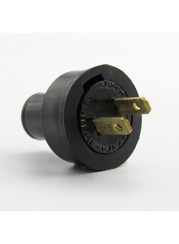 ENCHUFE PEQUEÑO CAUCHO *3