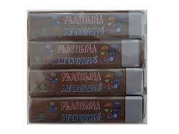 PLASTILINA BARRA CAFE X12