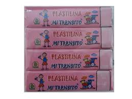 PLASTILINA BARRA ROSADA X12