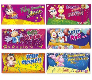 SOBRE LLUVIA ESCARCHADO PAGUE 6 LLEVE 7