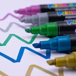 MARCADOR METALIZADO X 6 UND