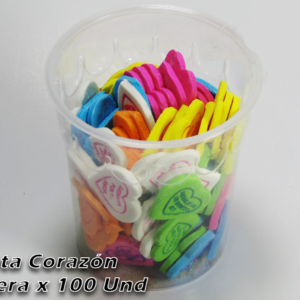 DULCE MENTA CORAZONES MATERA X100
