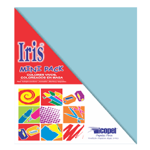 MINI PAC IRIS X20 AZUL MILLOS