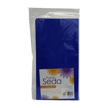 PAPEL SEDA AZUL X25