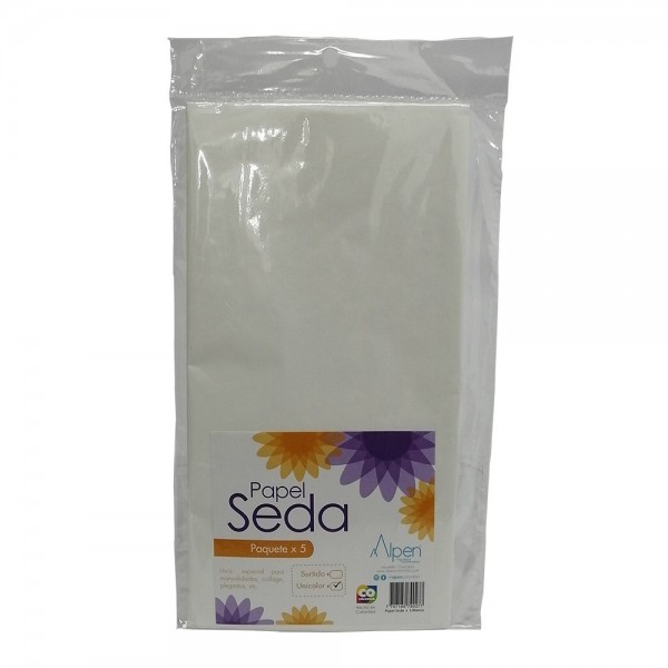 PAPEL SEDA BLANCO X25