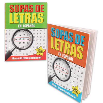 SOPA DE LETRAS MEDIANA  DE 64 PG*3