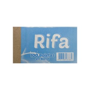 TALONARIO DE RIFA GRANDE EN BON
