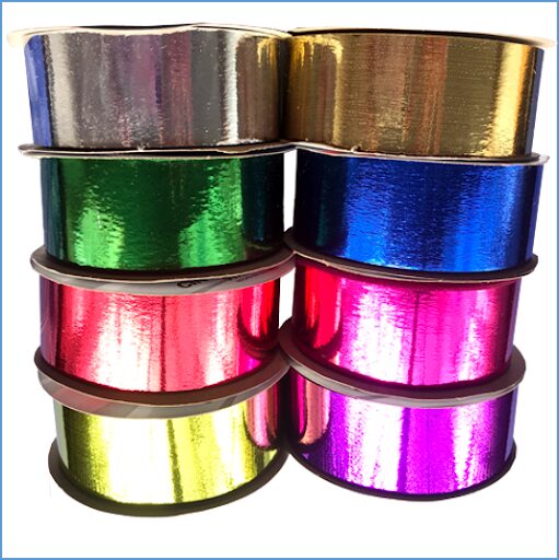 CINTA PAPEL METALIZADA DELGADA 4X25