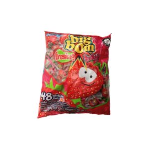 DULCE CHUPETA DE FRESA X50