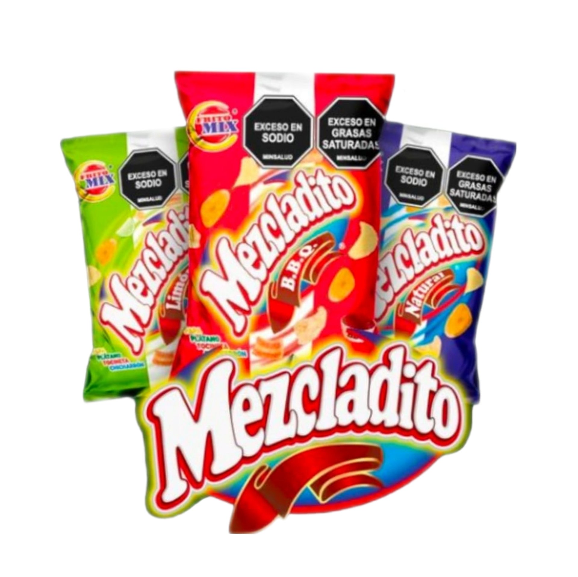 DULCES PAPAS MEZCLADITOS X100GM OFERTA
