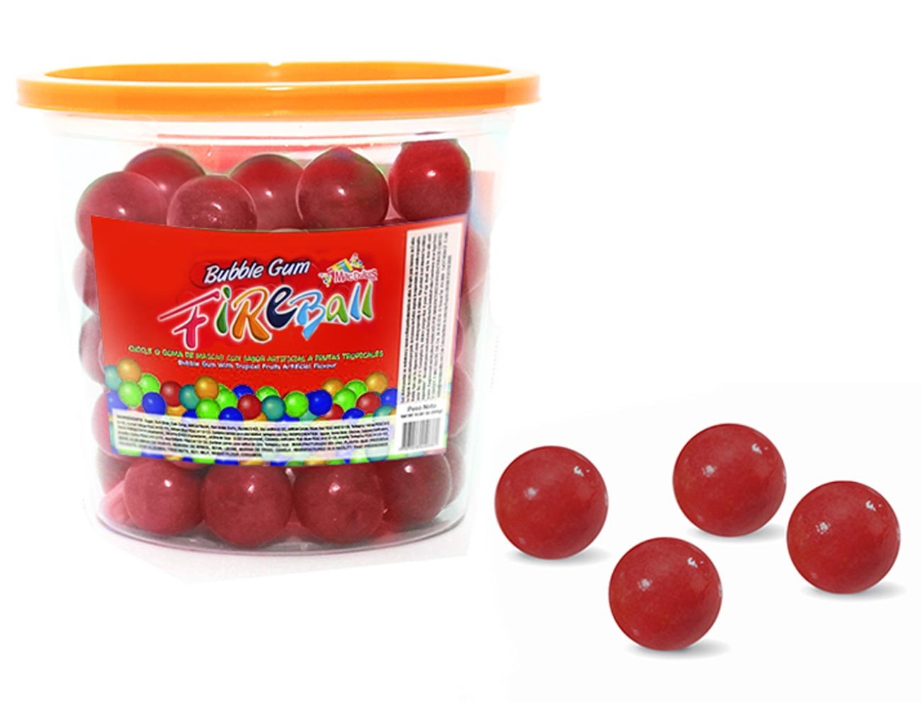 DULCE BOLA PICANTE TARRO ROJA